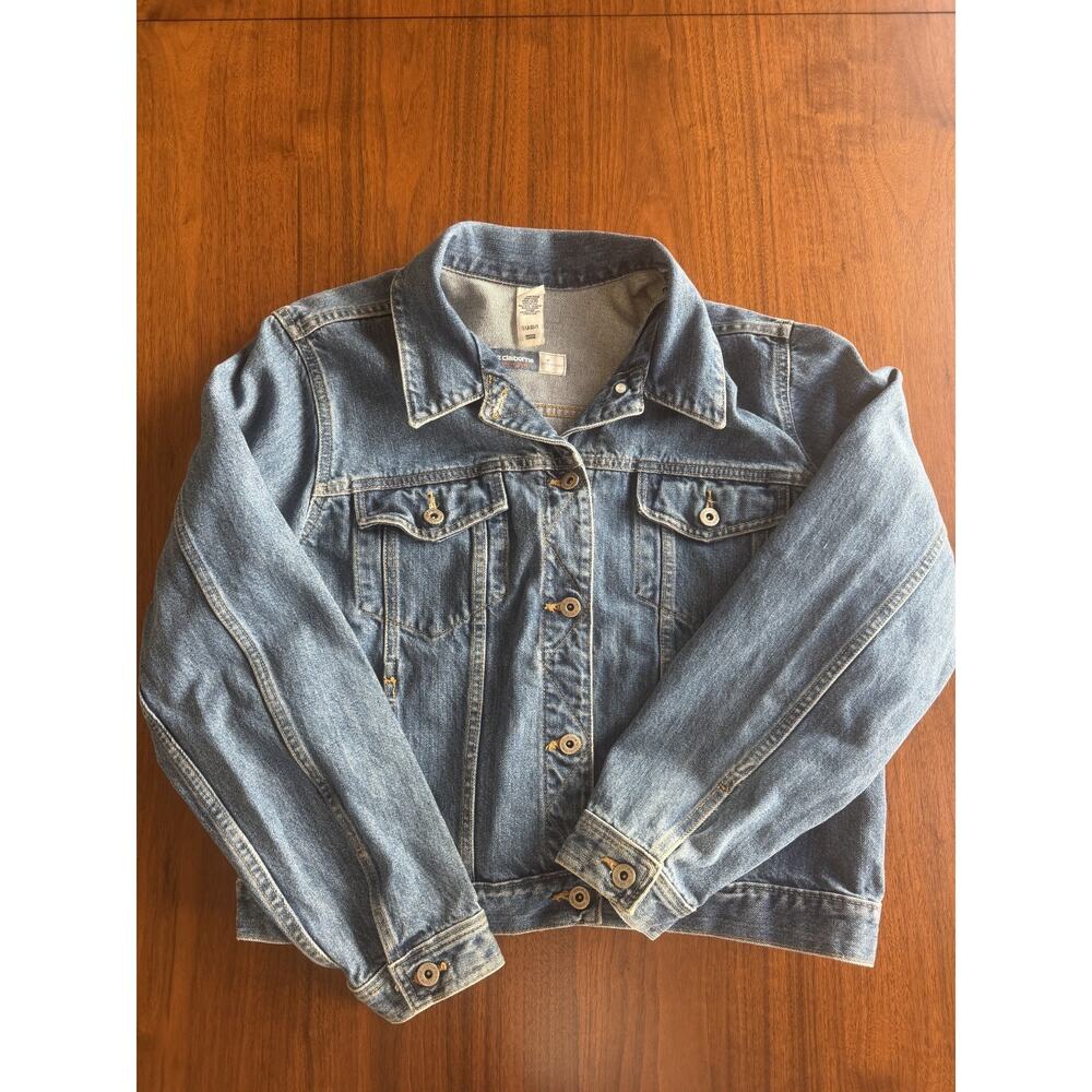 Liz Claiborne Women's Jeans Denim Trucker Jacket - Size XL